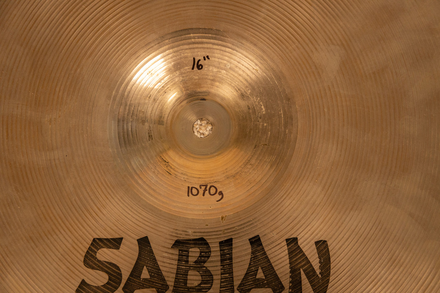 Sabian 16" AA Bright Crash Cymbal 1070g