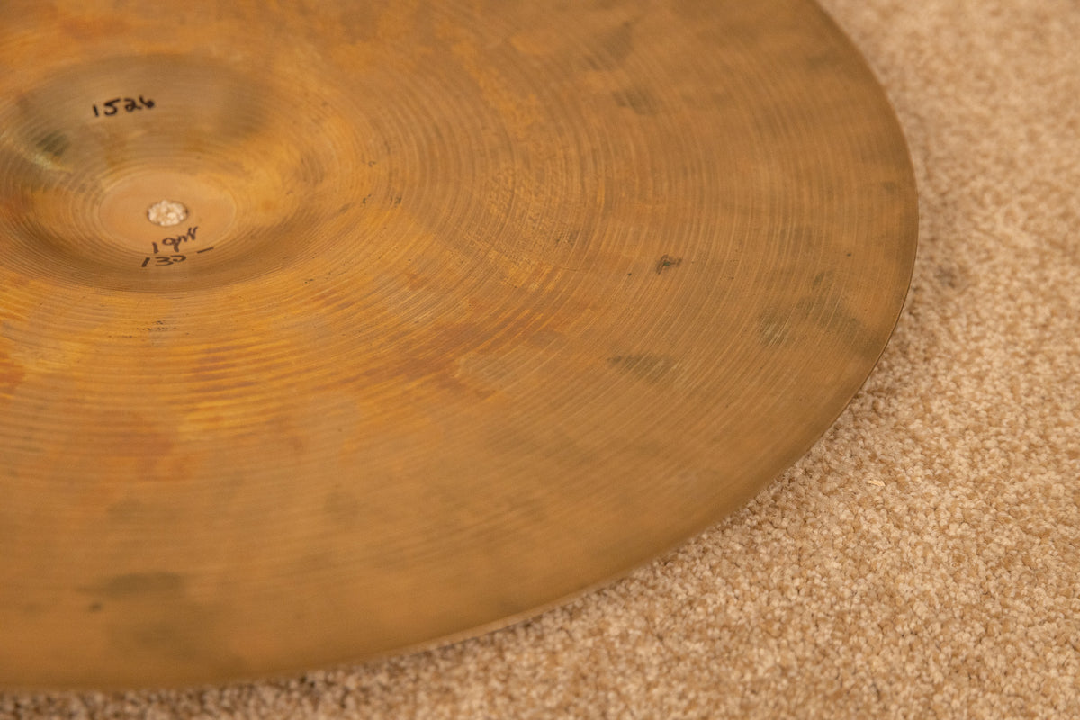 Vintage Sabian 19" Crash Cymbal 1526g
