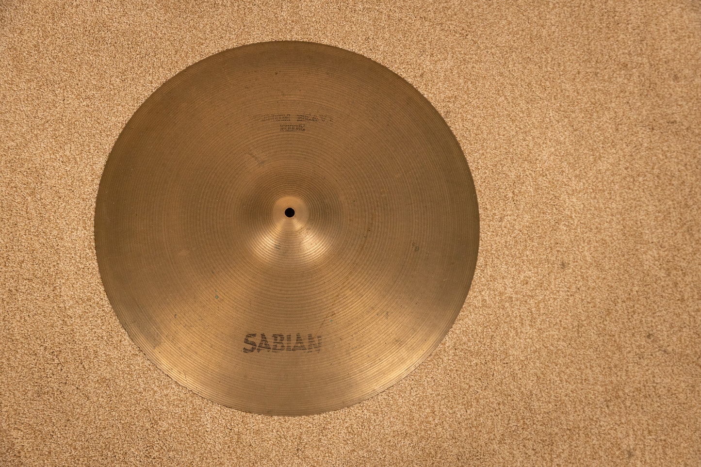 1980s Sabian 20" Medium Heavy Ride Cymbal 2755g