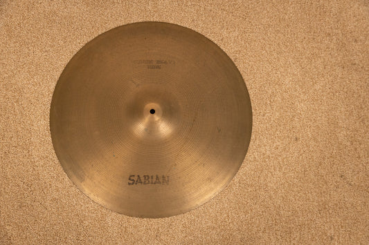1980s Sabian 20" Medium Heavy Ride Cymbal 2755g