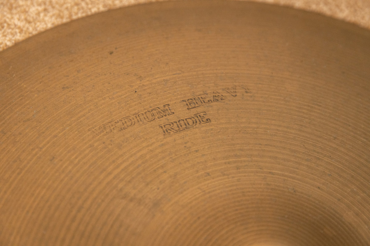 1980s Sabian 20" Medium Heavy Ride Cymbal 2755g