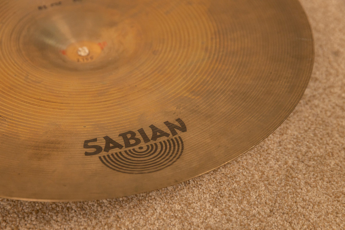 1980s Sabian 20" Medium Heavy Ride Cymbal 2755g