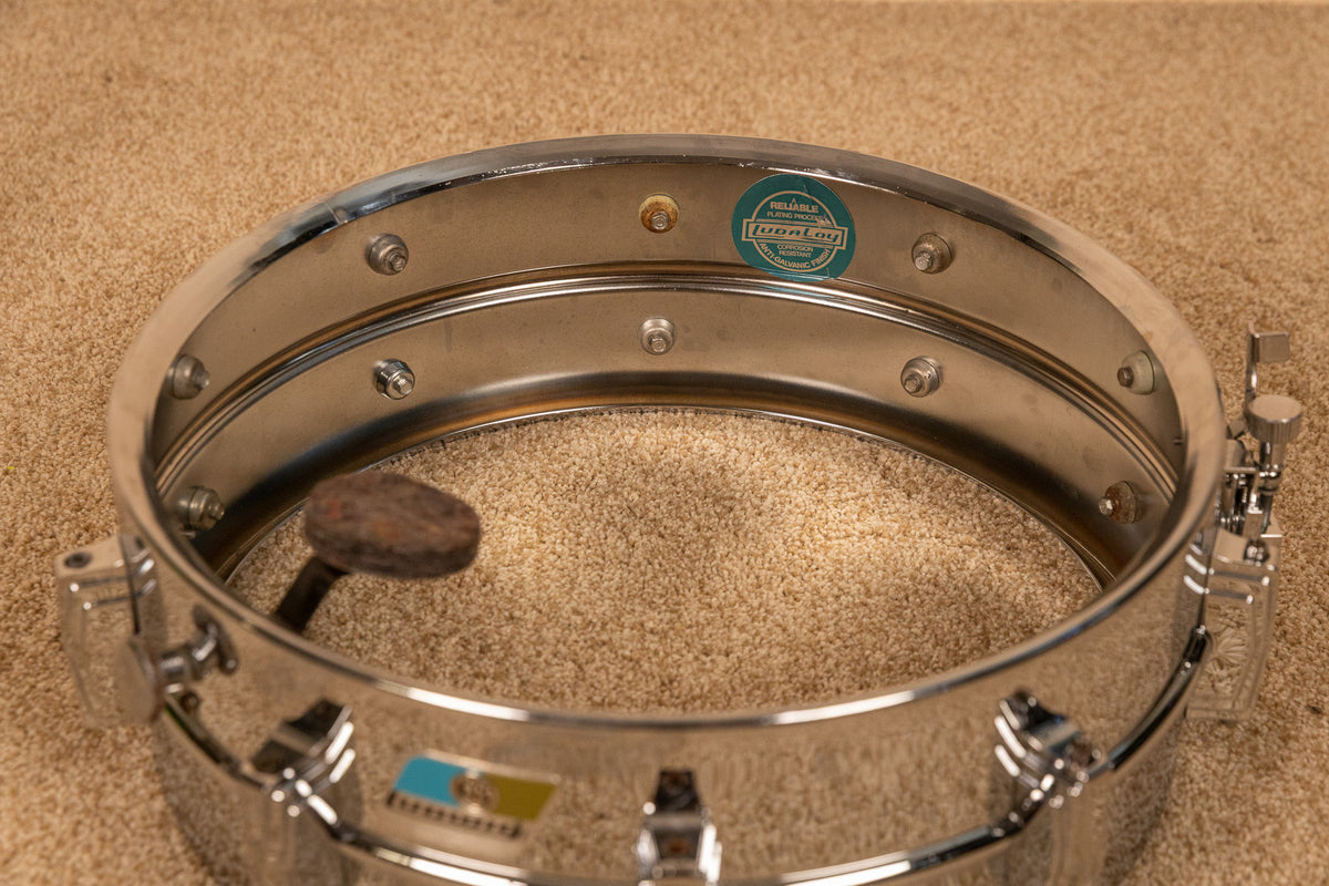 1980s Ludwig 5x14 LM400 Supraphonic Snare Drum