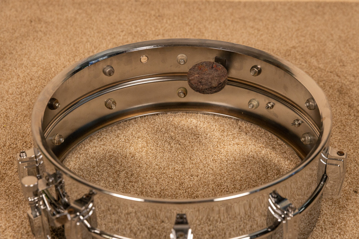 1980s Ludwig 5x14 LM400 Supraphonic Snare Drum