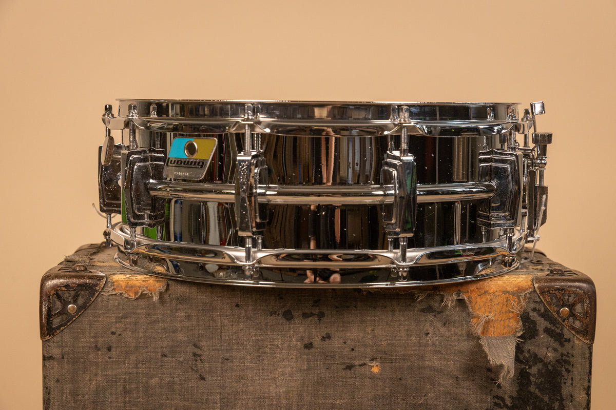 1980s Ludwig 5x14 LM400 Supraphonic Snare Drum