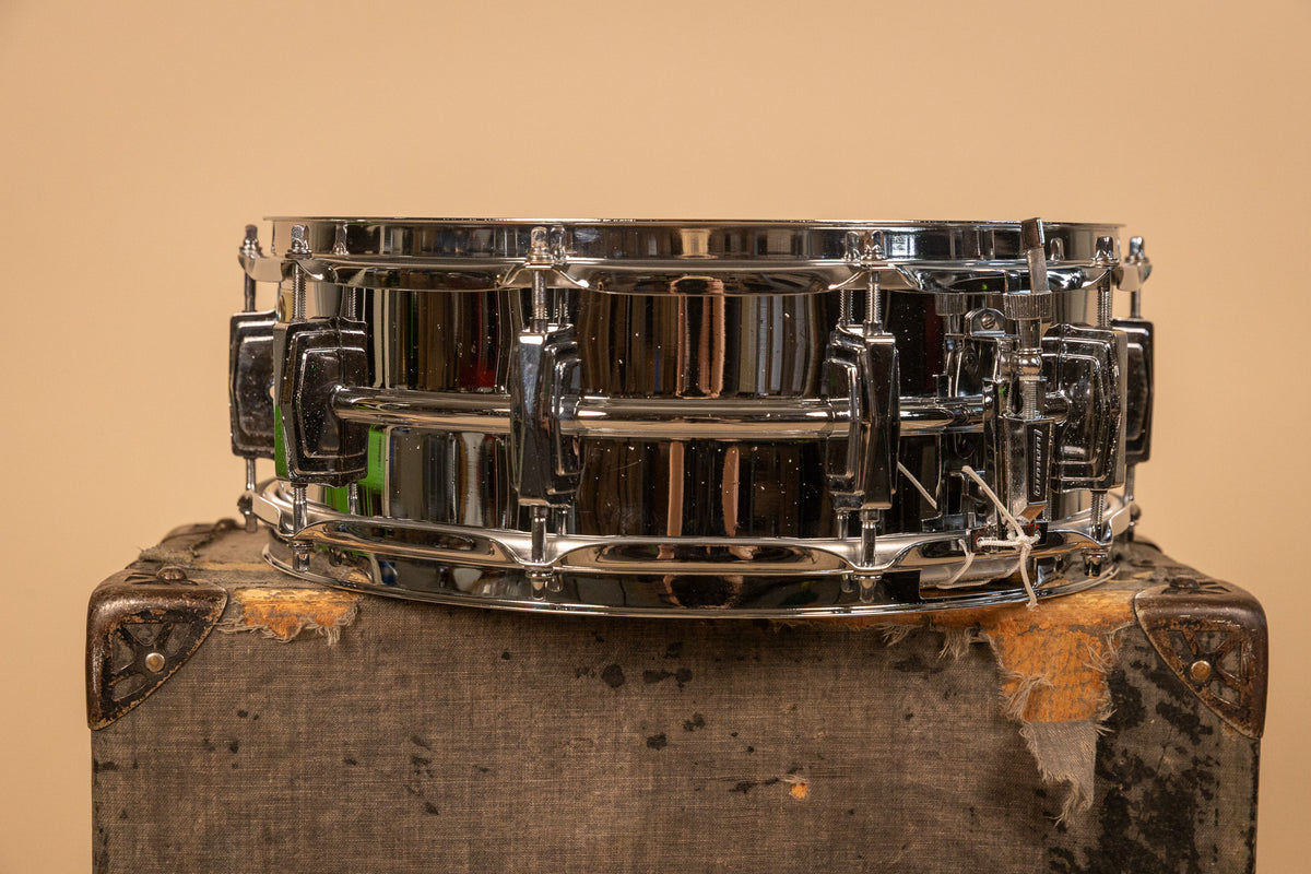 1980s Ludwig 5x14 LM400 Supraphonic Snare Drum