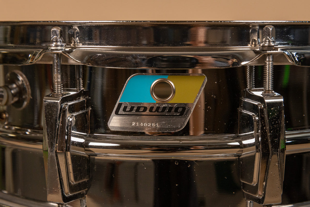 1980s Ludwig 5x14 LM400 Supraphonic Snare Drum