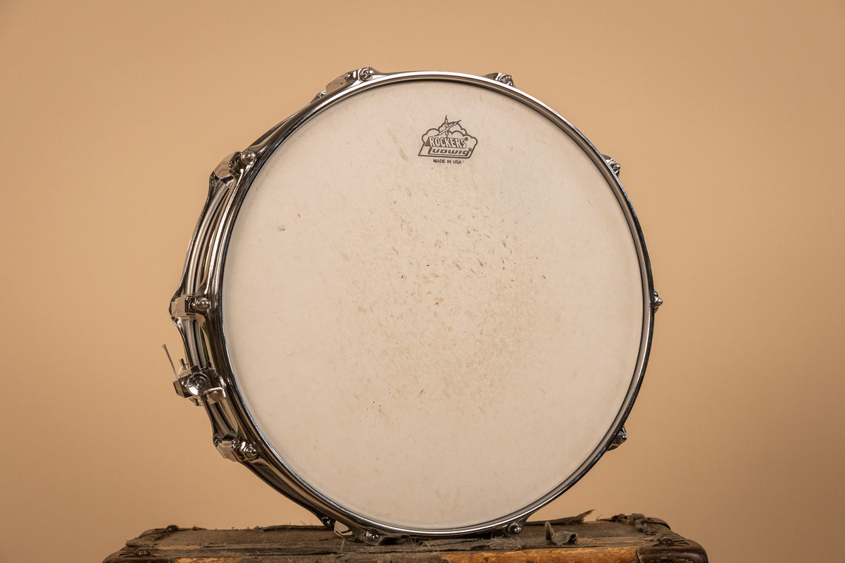 1980s Ludwig 5x14 LM400 Supraphonic Snare Drum