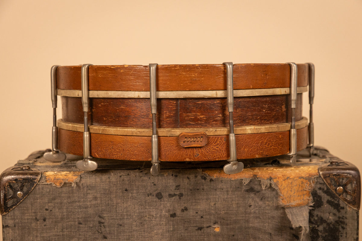 Mystery 3x13.5 Single Tension Thumb Rod Snare Drum