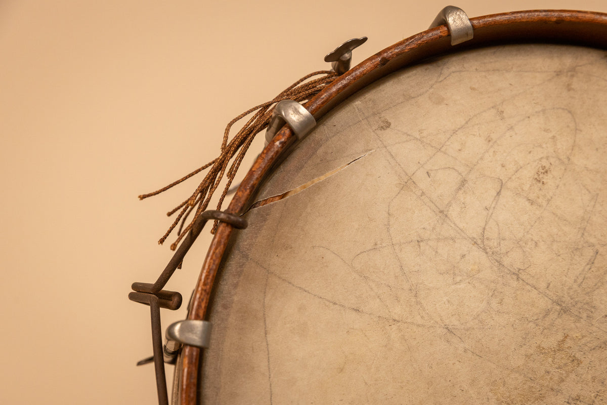 Mystery 3x13.5 Single Tension Thumb Rod Snare Drum