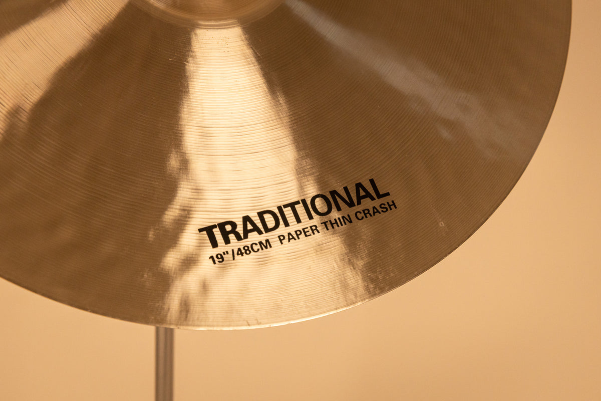 Hawthorne Traditional 19" Paper Thin Crash Cymbal