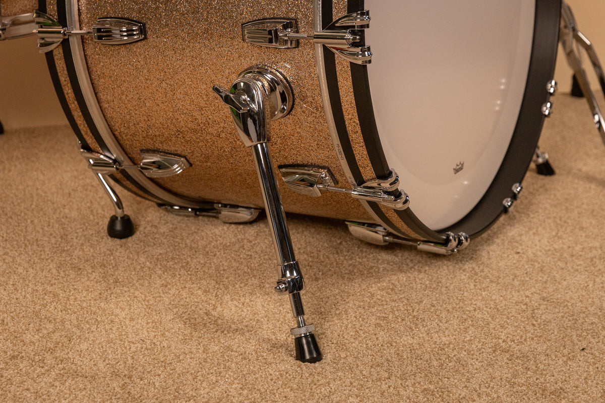 Ludwig Classic Maple Fab Champagne Sparkle Drum Set