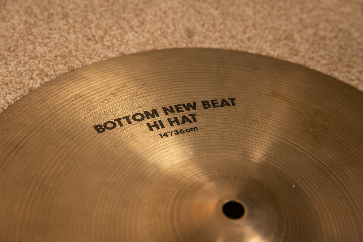 Zildjian 14" A CO Stamp New Beat Hi Hat Cymbals 1104g 1424g