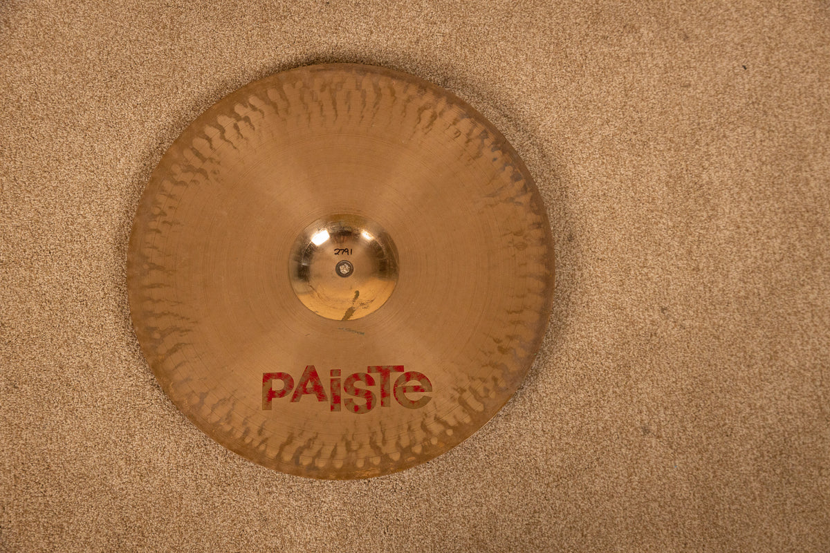 Paiste 20" 1000 Series Color Sound Red Heavy Ride Cymbal 2791g