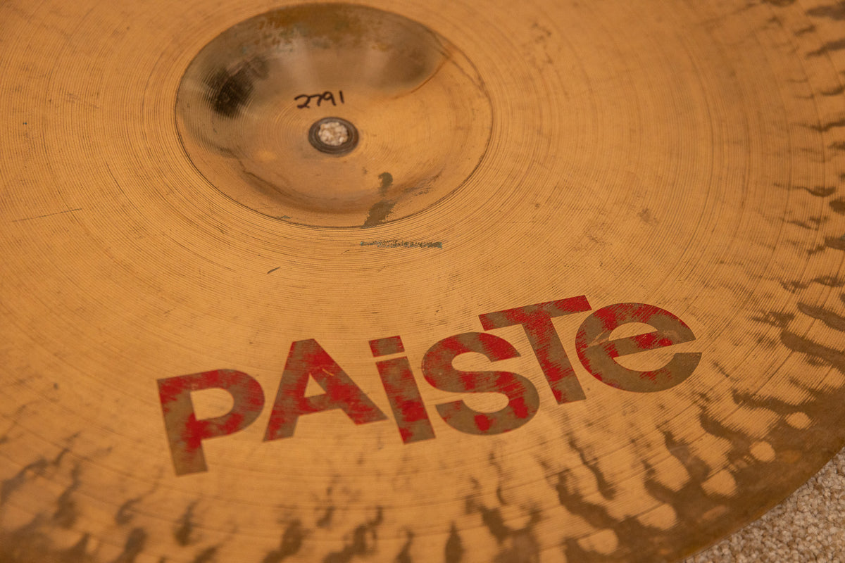 Paiste 20" 1000 Series Color Sound Red Heavy Ride Cymbal 2791g