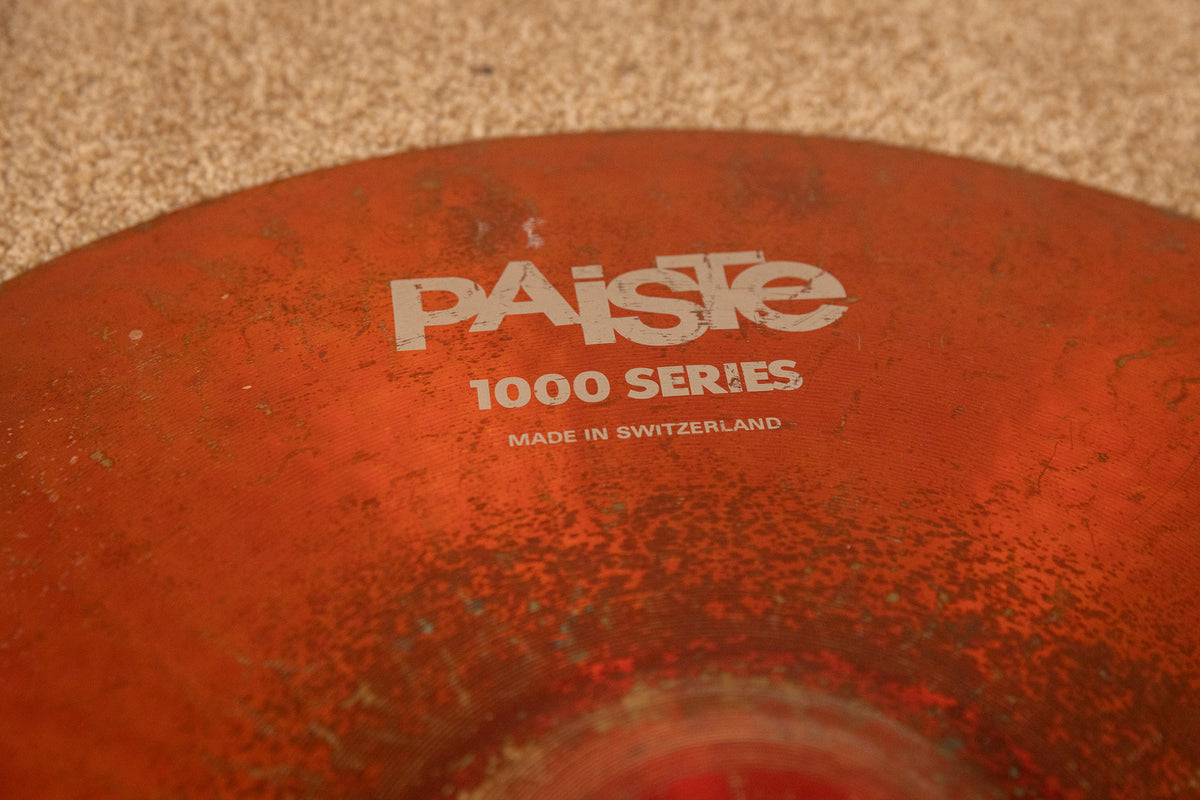 Paiste 20" 1000 Series Color Sound Red Heavy Ride Cymbal 2783g