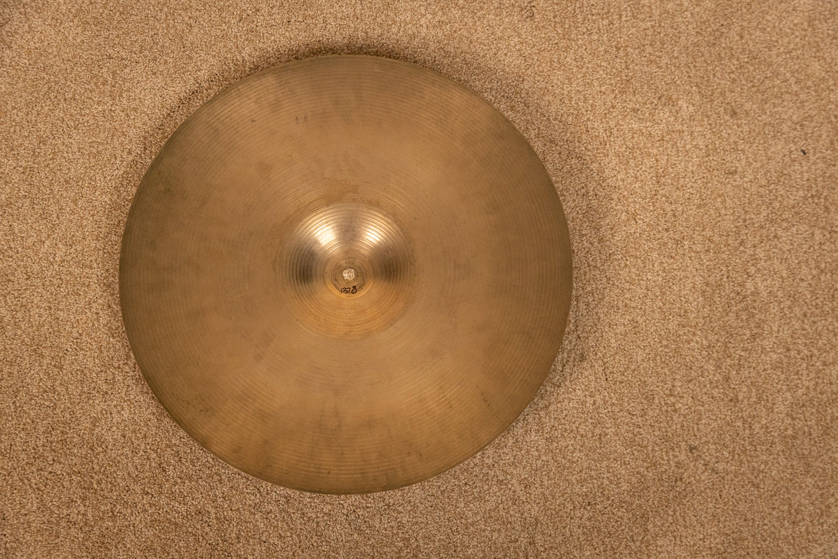 1970s Zildjian 18" A Thin Stamp Crash Cymbal 1378g