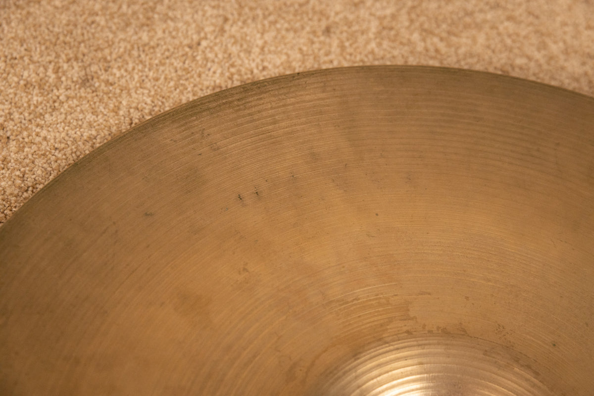 1970s Zildjian 18" A Thin Stamp Crash Cymbal 1378g