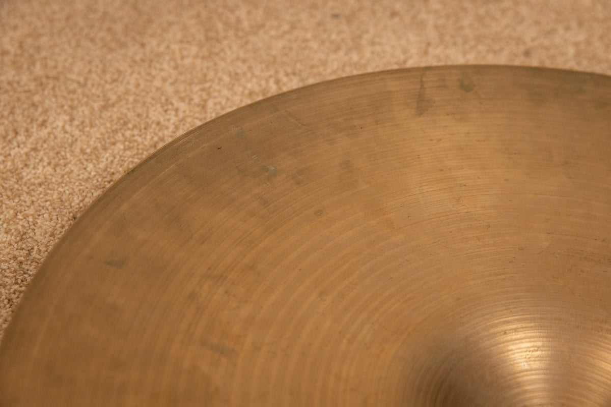 1970s Zildjian 18" A Thin Stamp Crash Cymbal 1543g
