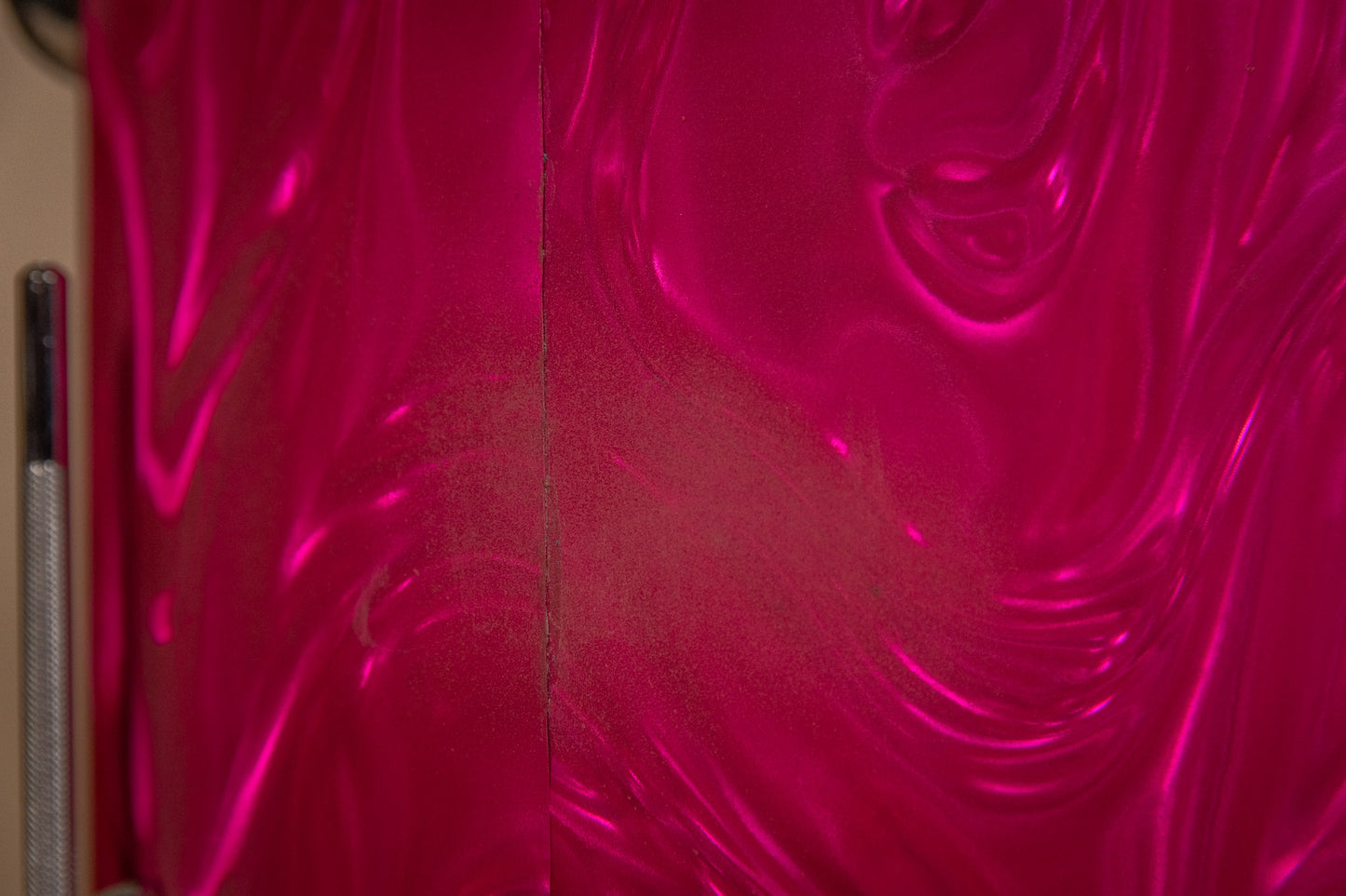 Vintage Slingerland Pink Satin Flame Drum Set 14x22 9x13 and 16x16