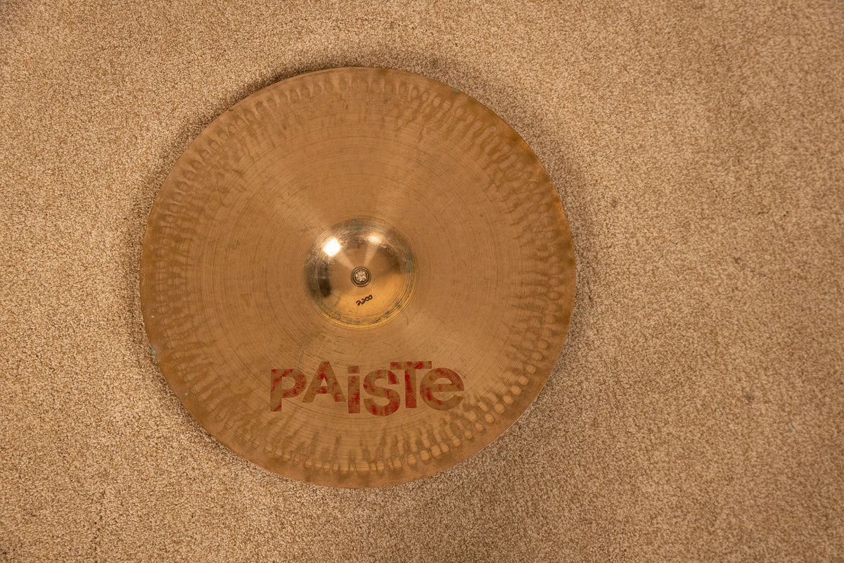 Paiste 18" 1000 Series Color Sound Red Heavy Ride Cymbal 2200g