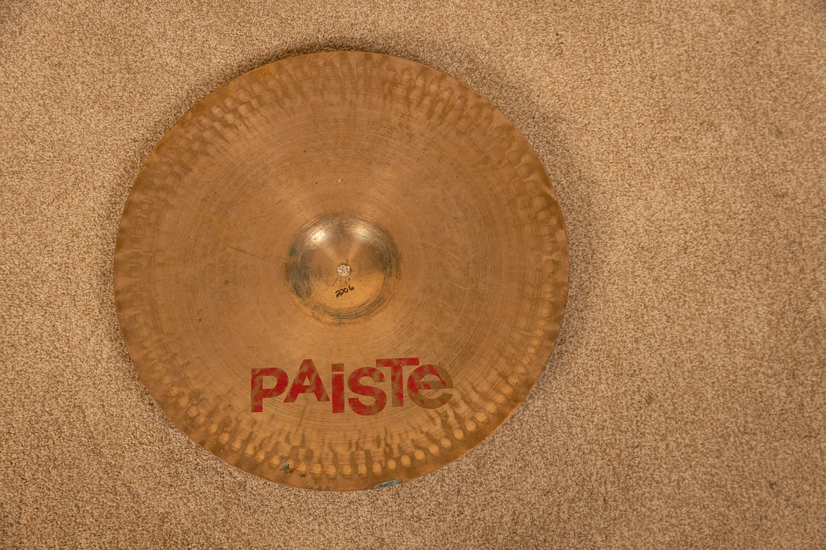 Paiste 18" 1000 Series Color Sound Red Heavy Ride Cymbal 2206g