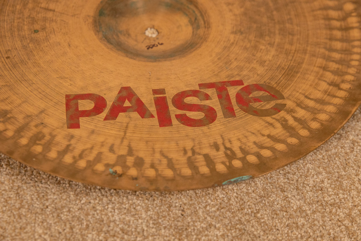 Paiste 18" 1000 Series Color Sound Red Heavy Ride Cymbal 2206g