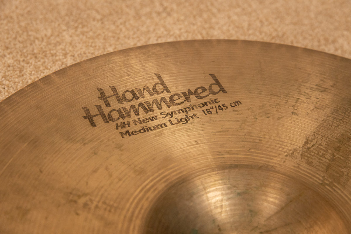 Sabian 18" HH New Symphonic Medium Light Cymbal 1822g