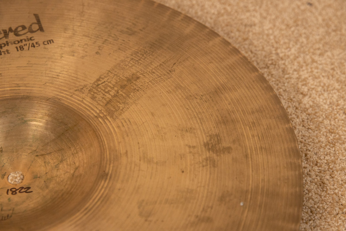 Sabian 18" HH New Symphonic Medium Light Cymbal 1822g