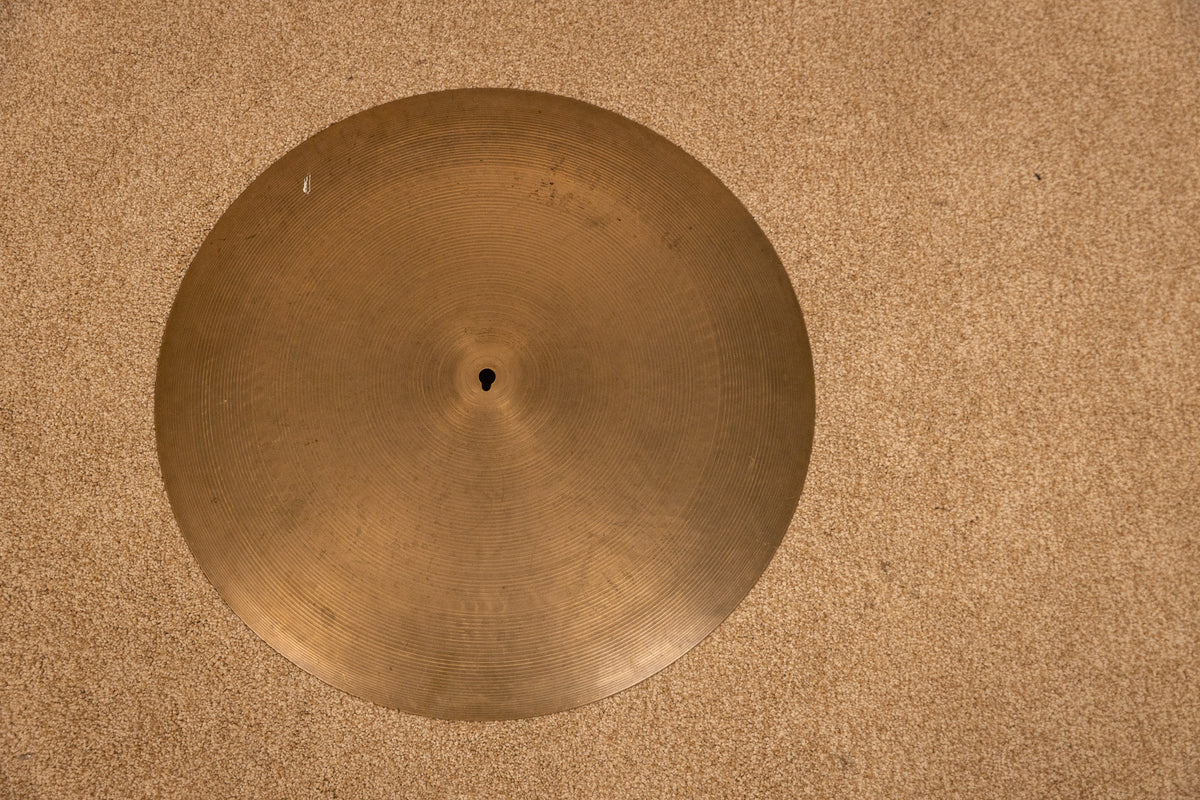 1970s Zildjian 20" A Thin Stamp Flat Ride Cymbal 2499g