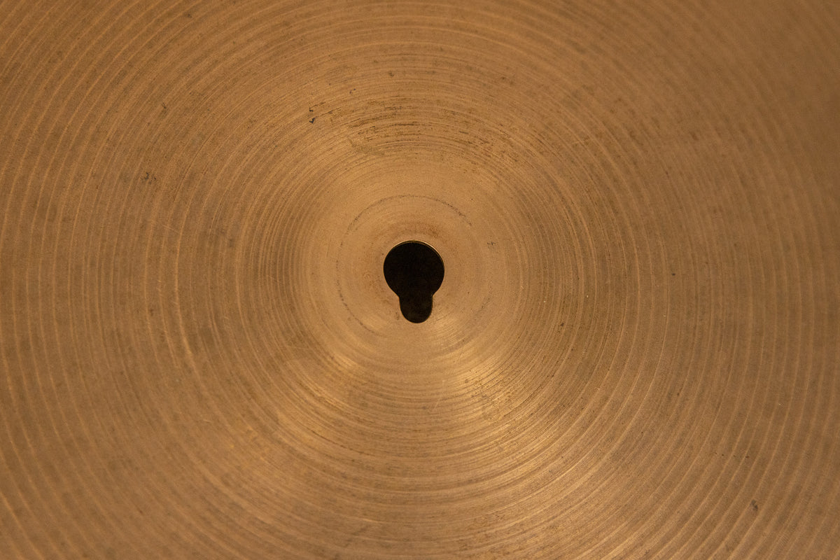 1970s Zildjian 20" A Thin Stamp Flat Ride Cymbal 2499g