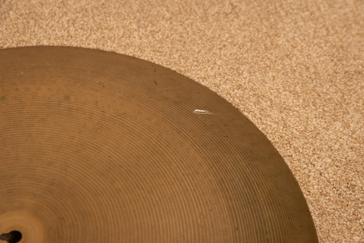 1970s Zildjian 20" A Thin Stamp Flat Ride Cymbal 2499g