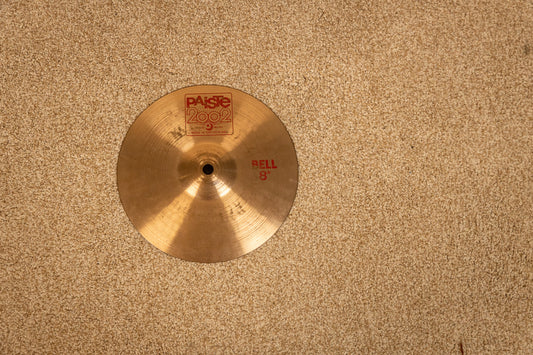 Vintage Paiste 8" 2002 Bell Cymbal 411g
