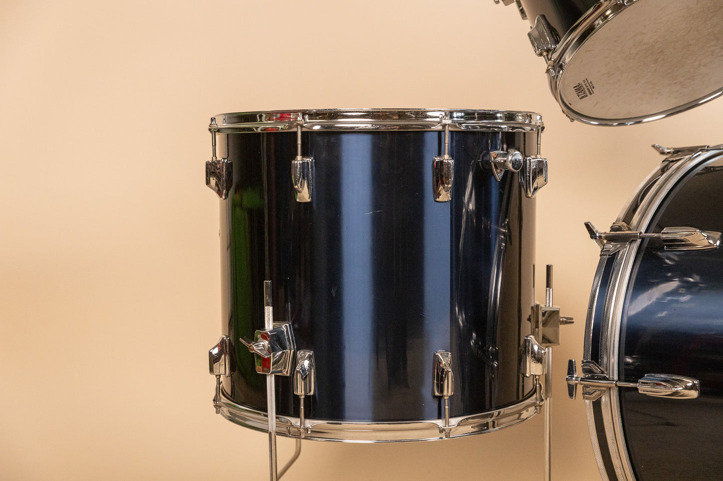 1970s Tama Imperialstar Mars 5LX Midnight Blue Drum Set