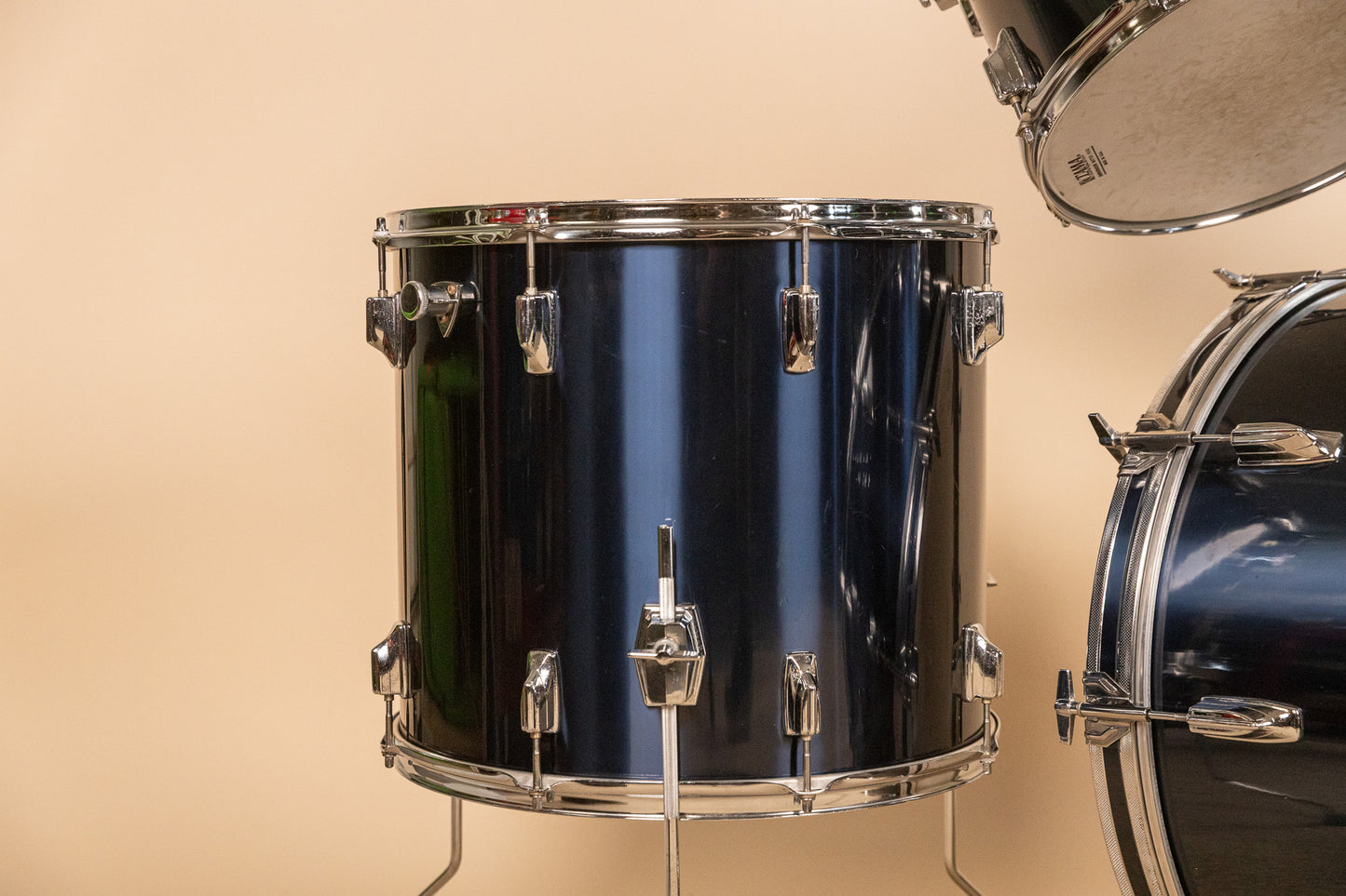 1970s Tama Imperialstar Mars 5LX Midnight Blue Drum Set