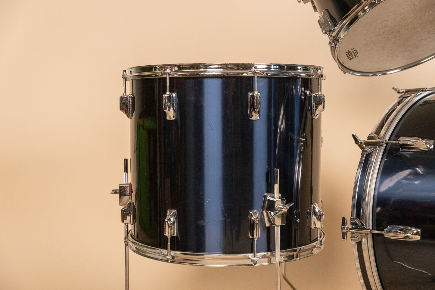 1970s Tama Imperialstar Mars 5LX Midnight Blue Drum Set