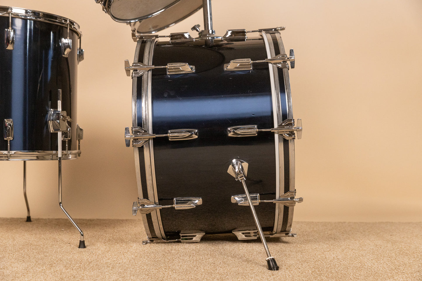 1970s Tama Imperialstar Mars 5LX Midnight Blue Drum Set