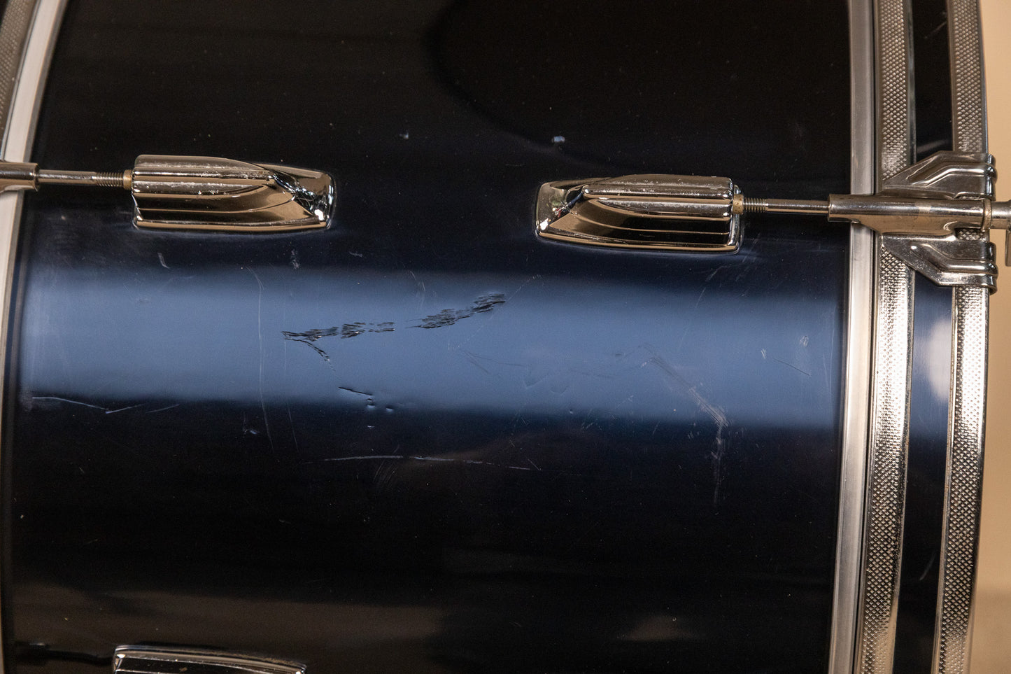 1970s Tama Imperialstar Mars 5LX Midnight Blue Drum Set