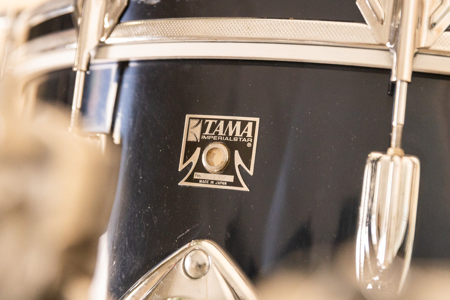 1970s Tama Imperialstar Mars 5LX Midnight Blue Drum Set