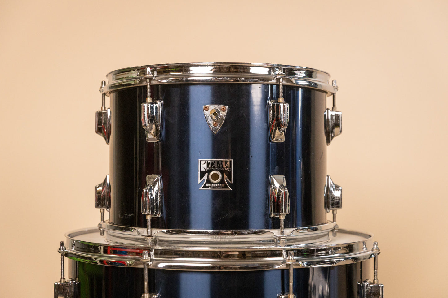 1970s Tama Imperialstar Mars 5LX Midnight Blue Drum Set