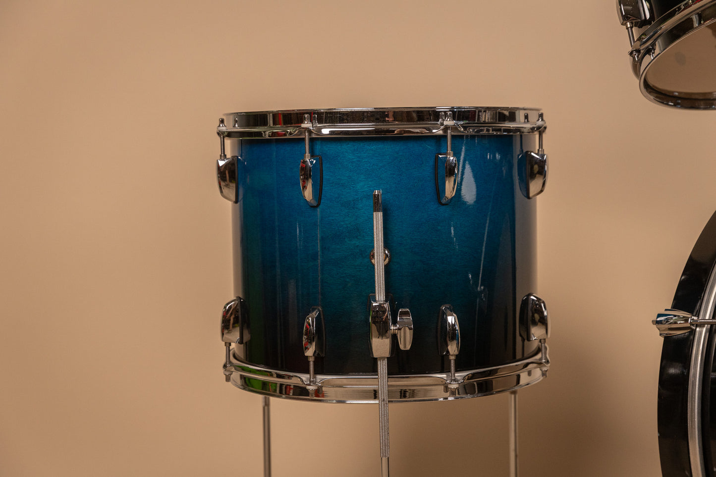 Pearl Session Custom Maple Marine Blue Fade Drum Set