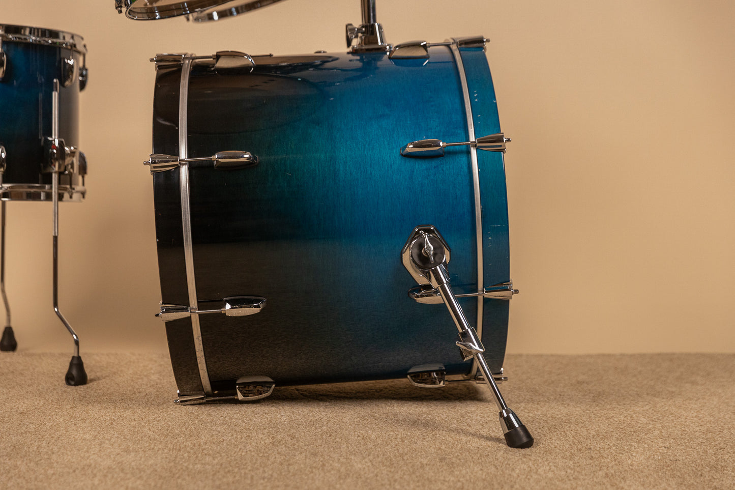 Pearl Session Custom Maple Marine Blue Fade Drum Set