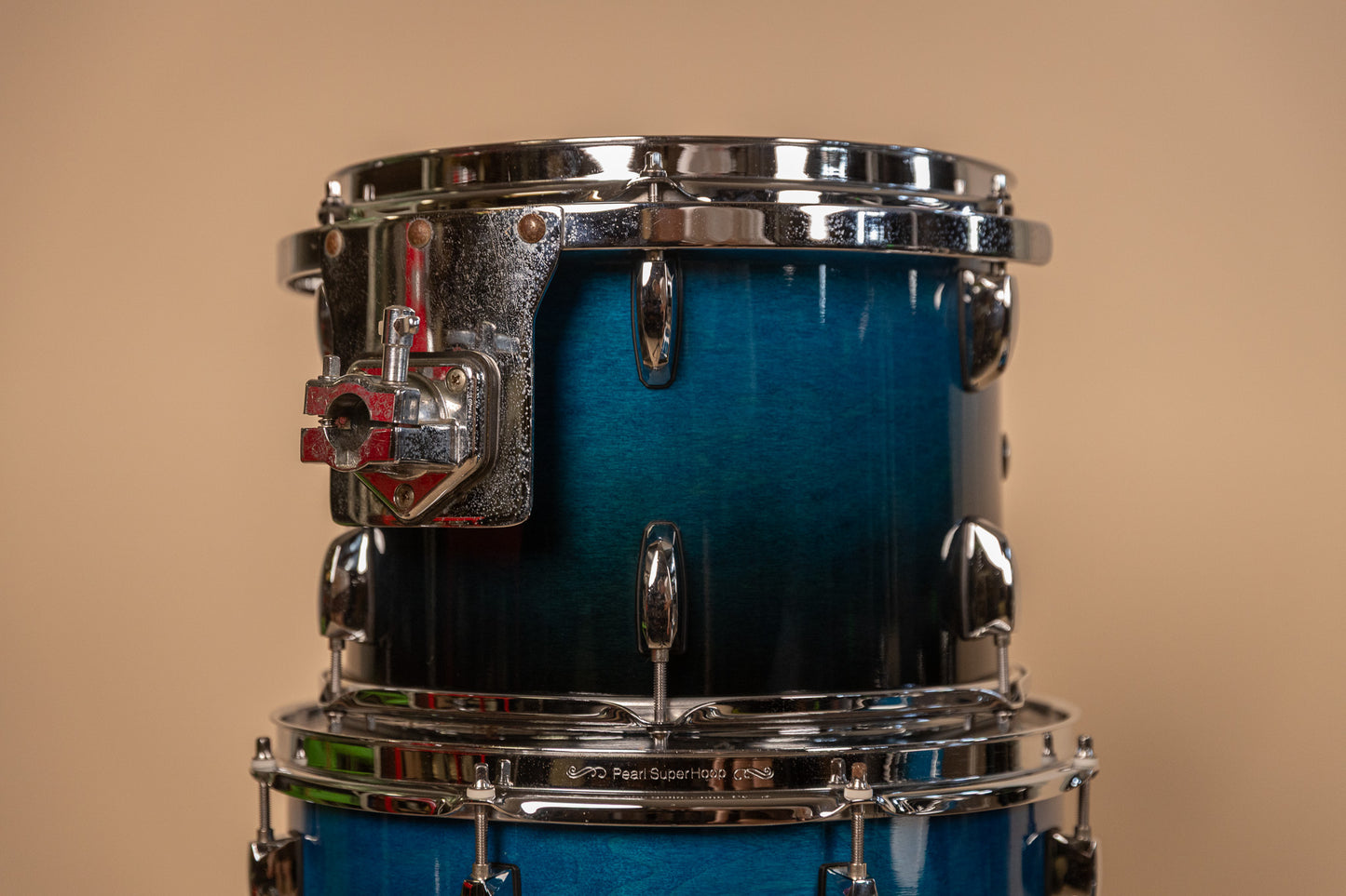 Pearl Session Custom Maple Marine Blue Fade Drum Set