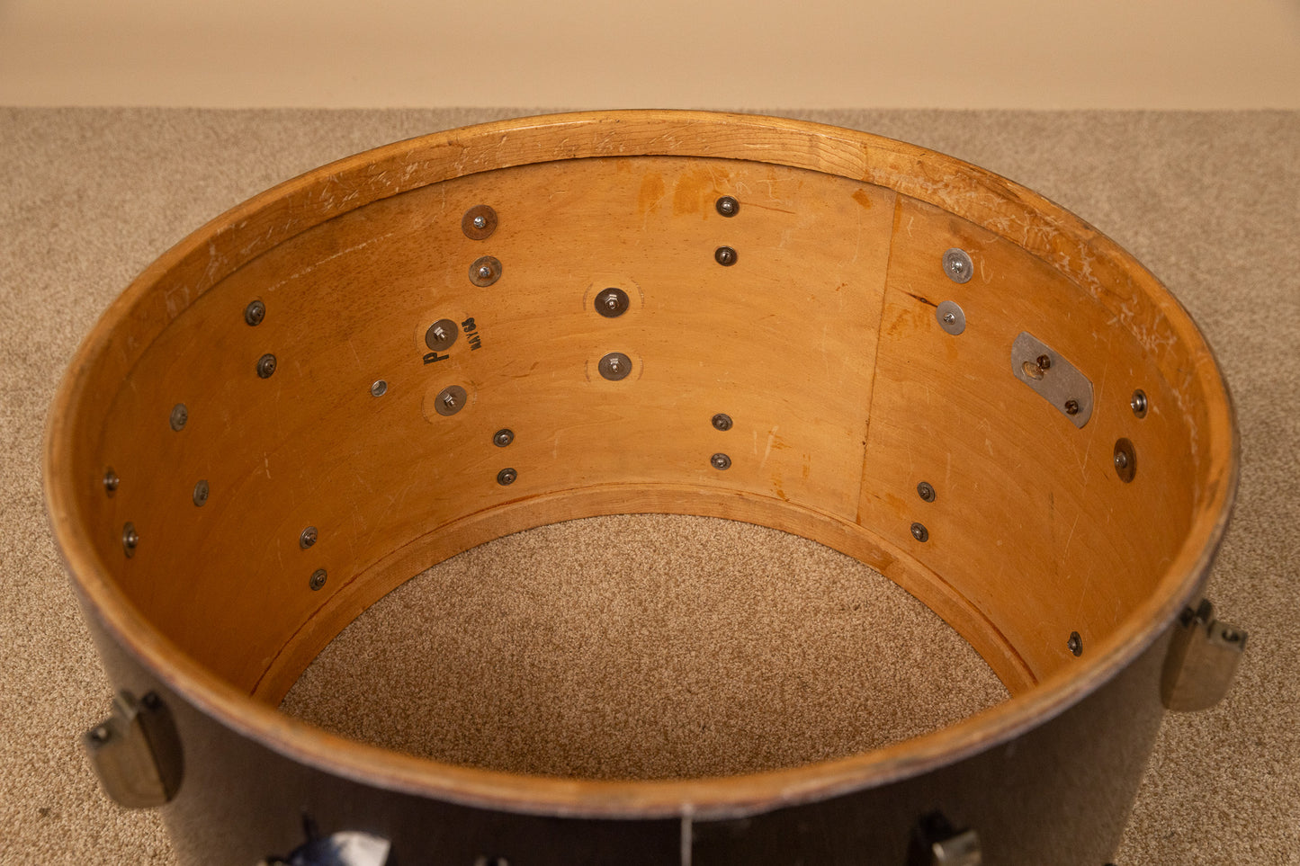 1965 Leedy Shelly Manne Sparkling Blue Pearl Drum Set