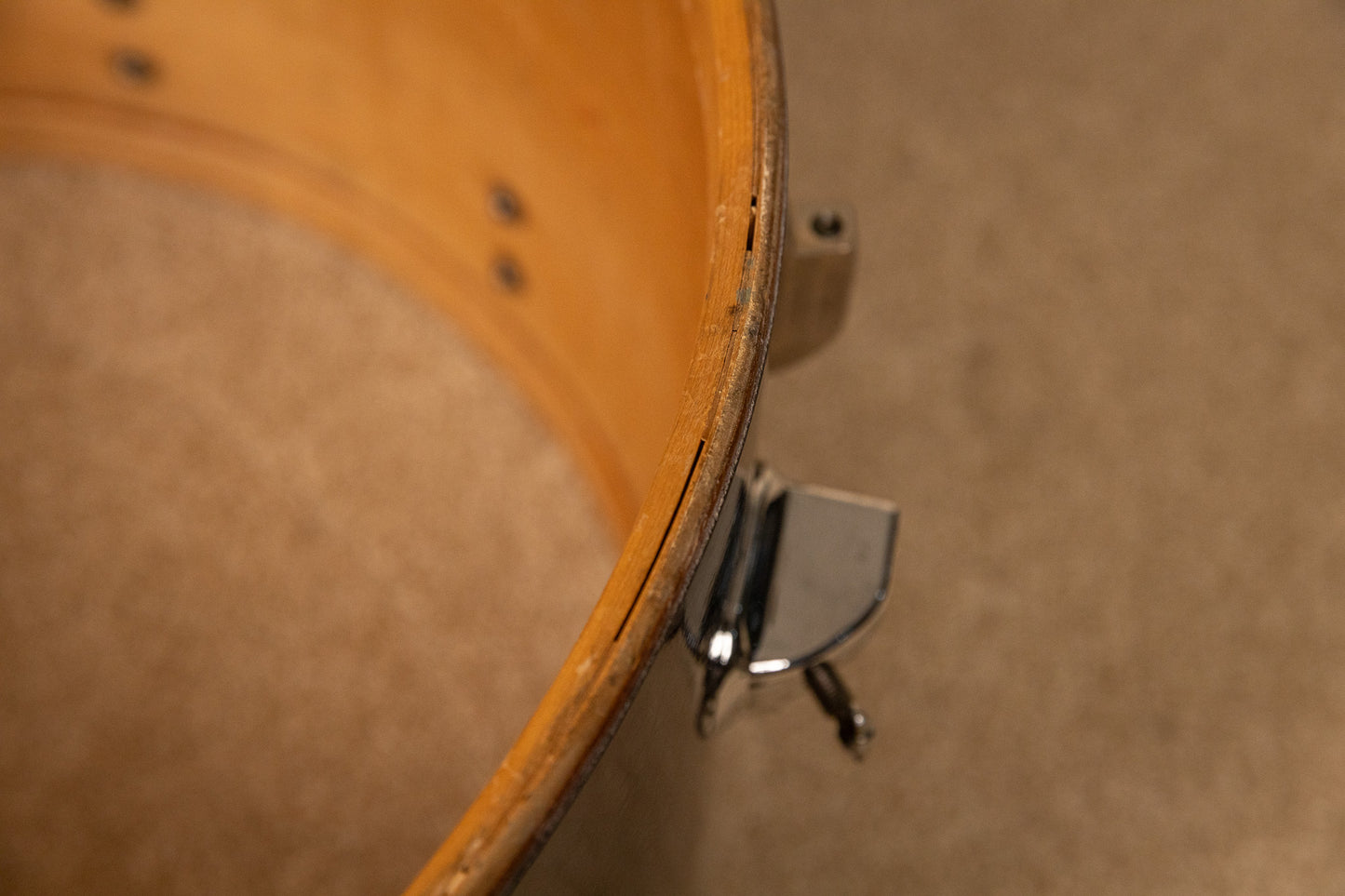 1965 Leedy Shelly Manne Sparkling Blue Pearl Drum Set