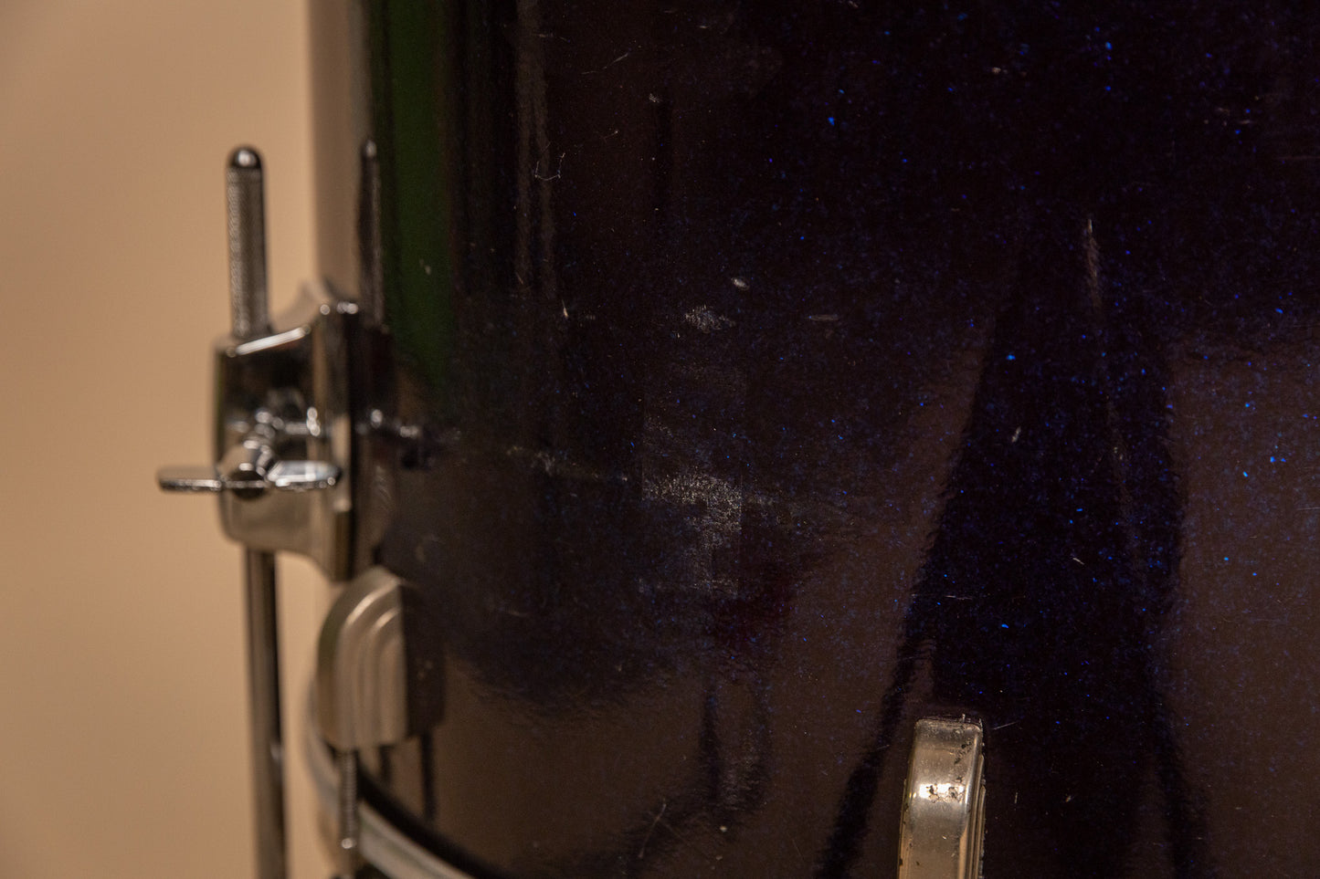 1965 Leedy Shelly Manne Sparkling Blue Pearl Drum Set