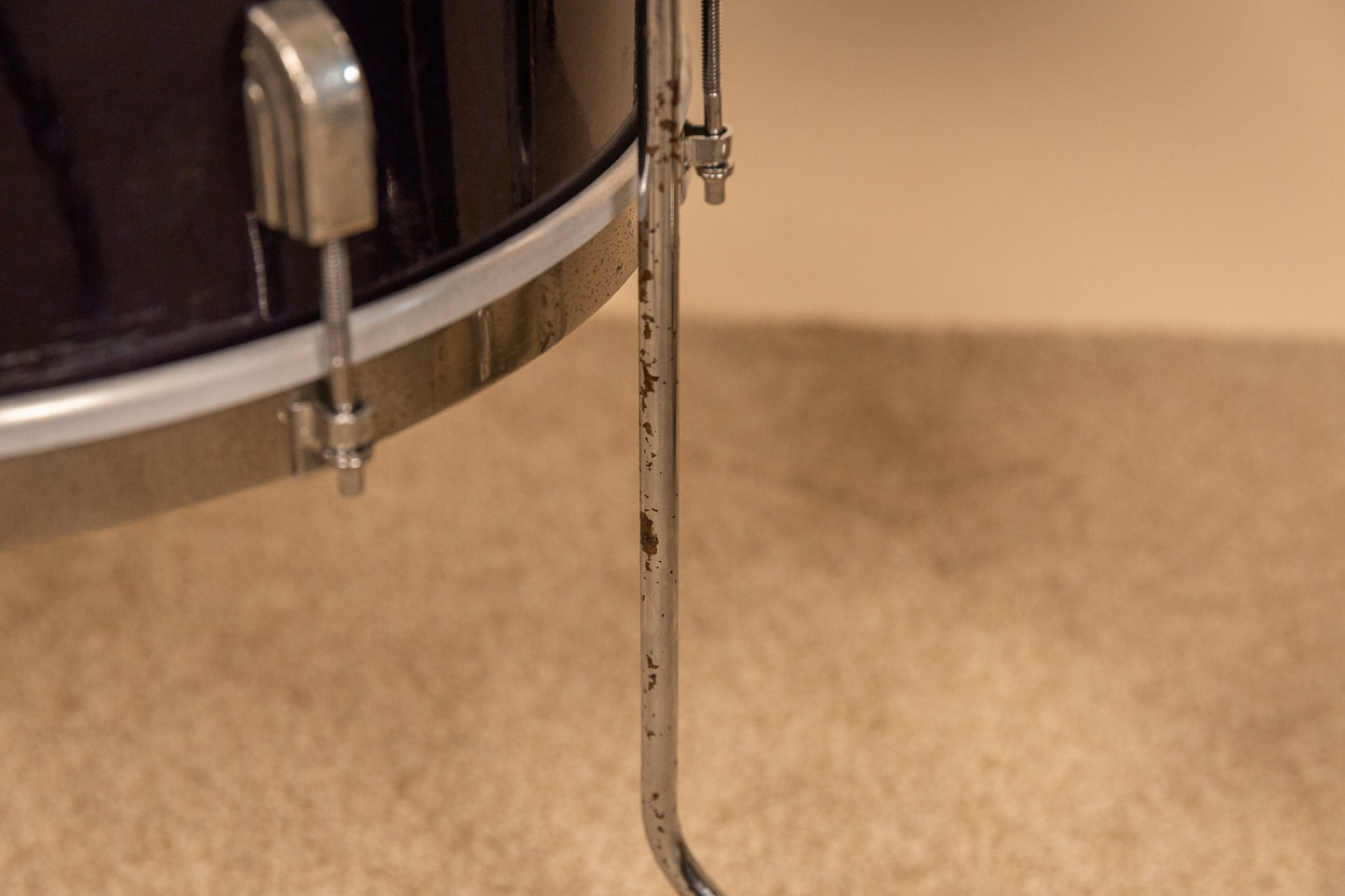1965 Leedy Shelly Manne Sparkling Blue Pearl Drum Set