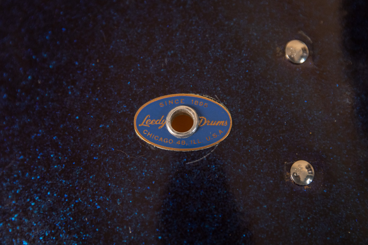 1965 Leedy Shelly Manne Sparkling Blue Pearl Drum Set