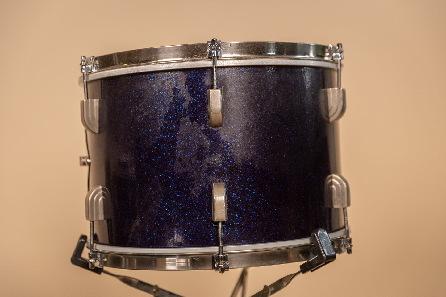 1965 Leedy Shelly Manne Sparkling Blue Pearl Drum Set