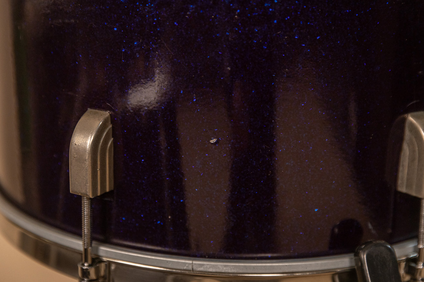 1965 Leedy Shelly Manne Sparkling Blue Pearl Drum Set